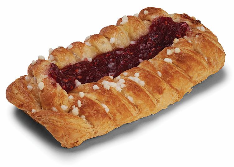 Wienerflette Vanilje&Bringebær