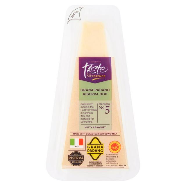 Sainsbury's Grana Padano Riserva Cheese, Taste the Difference 150g