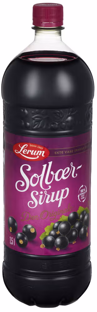 Solbærsirup 1,5 l