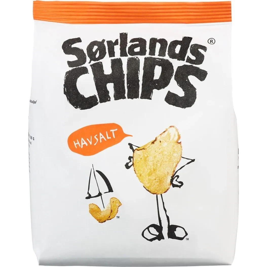 Sørlandschips Havsalt 100g