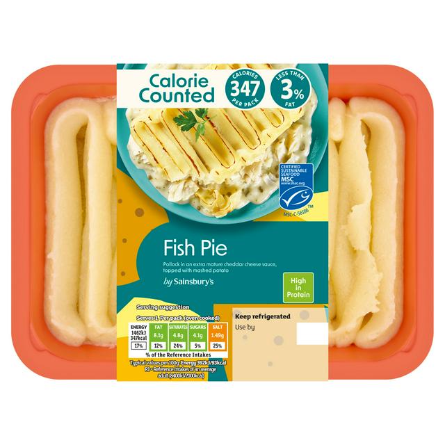 Sainsbury's Fish Pie, Be Good To Yourself 400g (Serves 1)