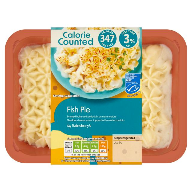 Sainsbury's Fish Pie, Be Good To Yourself 400g (Serves 1)