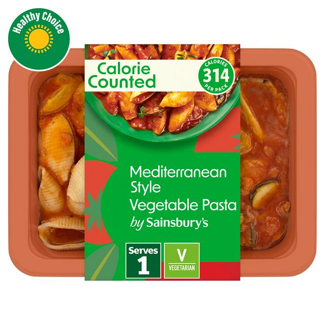Sainsbury's Calorie Counted Mediterranean Vegetable Style Pasta 380g