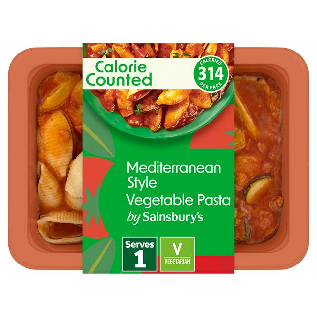 Sainsbury's Calorie Counted Mediterranean Vegetable Style Pasta 380g