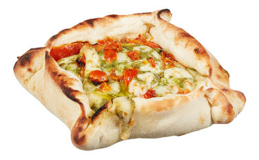 Piazza Pesto Mozzarella og Tomat 160g
