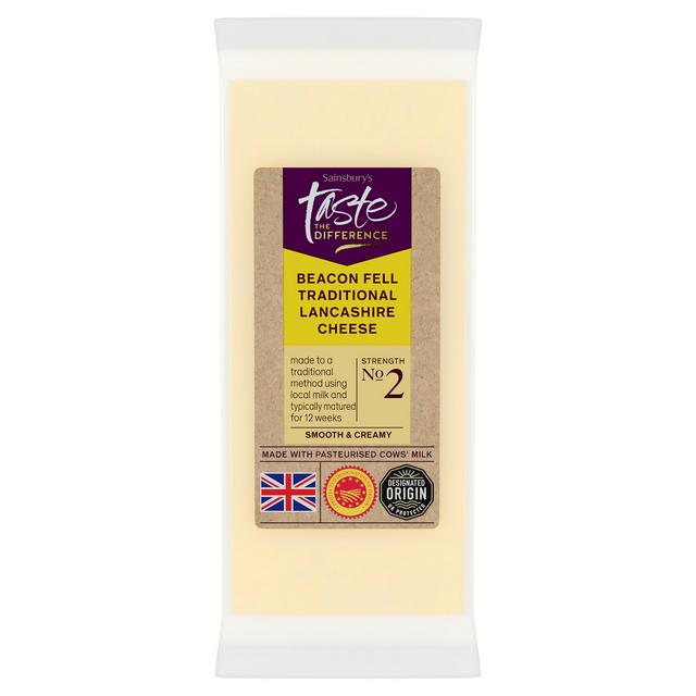 Sainsbury's Beacon Fell Creamy Lancashire Cheese, Taste the Difference 240g