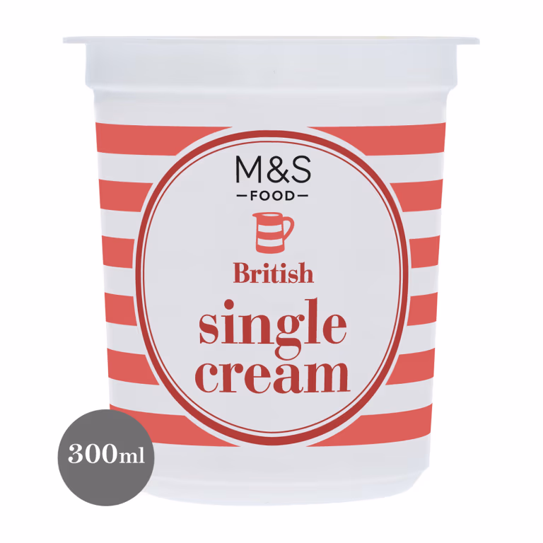 M&S British Single Cream