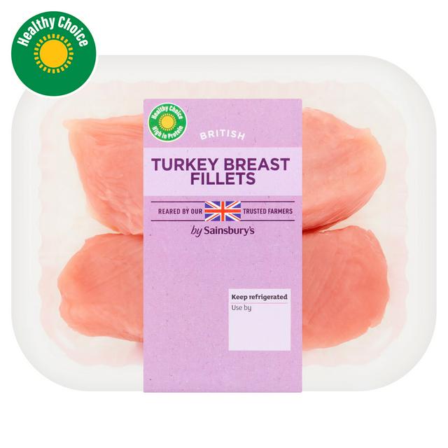 Sainsbury's British Turkey Breast Fillets 250g