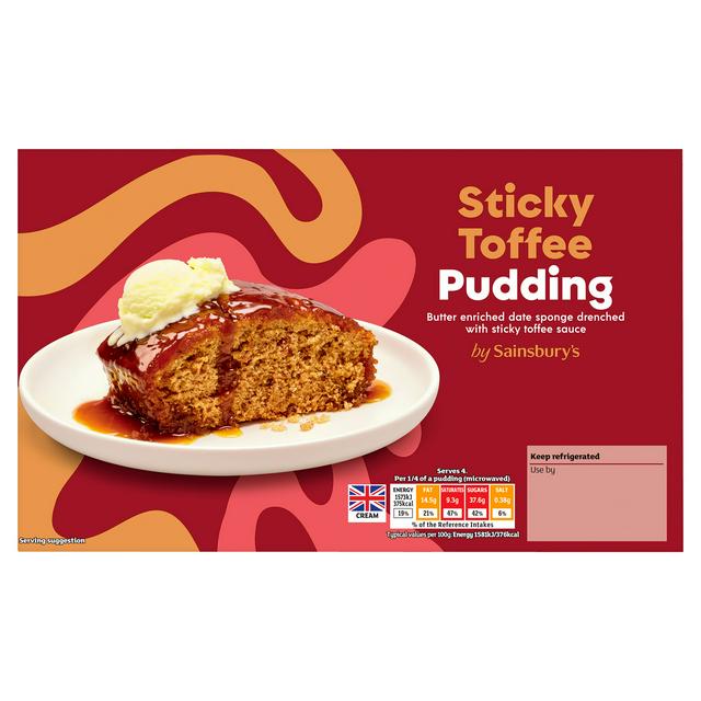 Sainsbury's Sticky Toffee Pudding 400g
