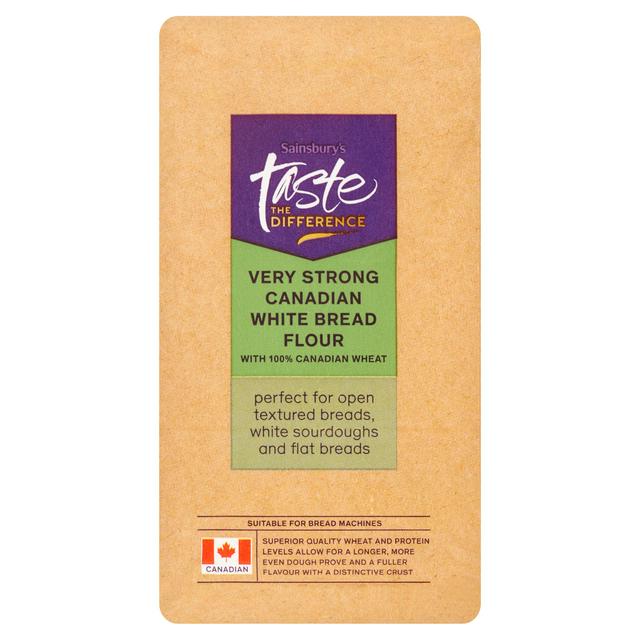 Sainsbury's Very Strong Canadian Bread Flour, Taste the Difference 1kg