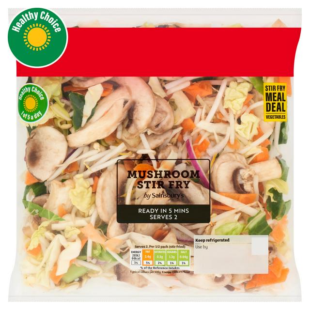 Sainsbury's Mushroom Stir Fry 300g