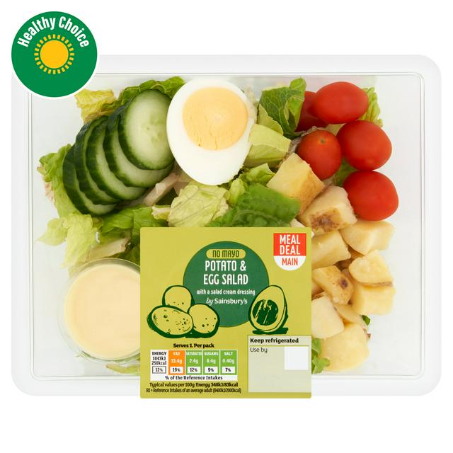 Sainsbury's Potato & Egg Salad with a Salad Cream Dressing 300g