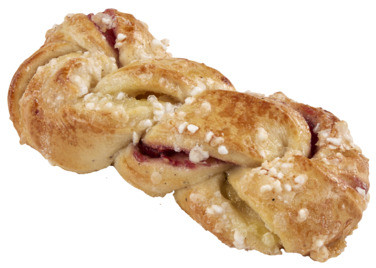 Hveteflette Bringebær og Vaniljesmak 75gx50stk