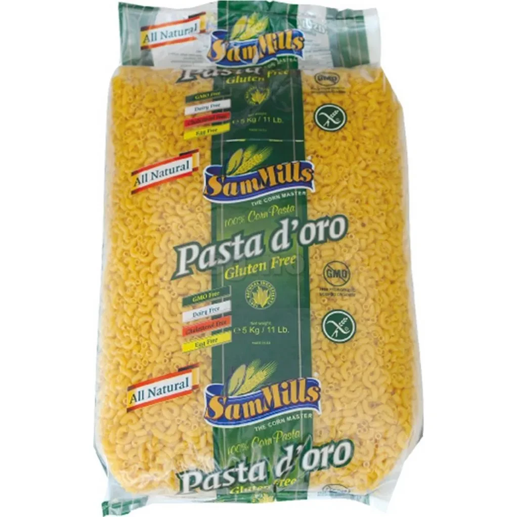 Maispasta Makaroni Glutenfri 5kg