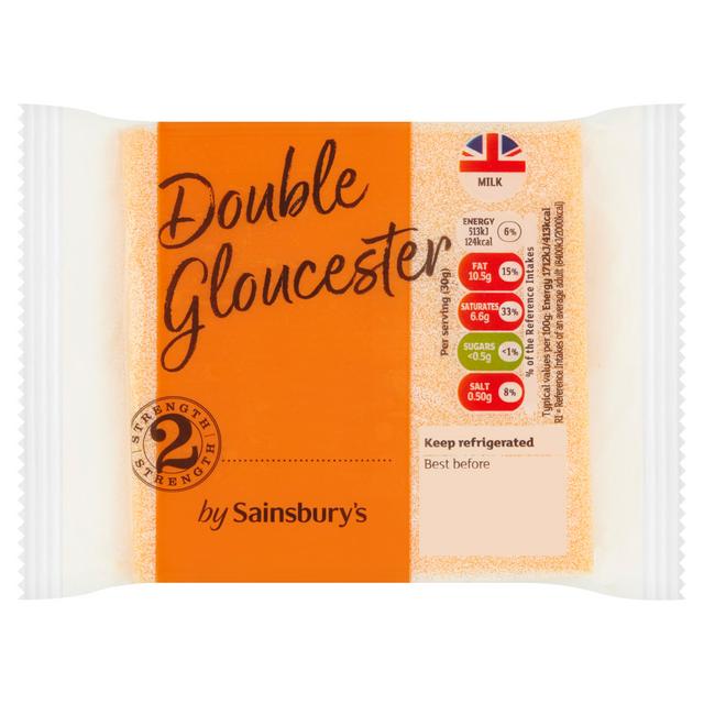Sainsbury's Double Gloucester Cheese 250g