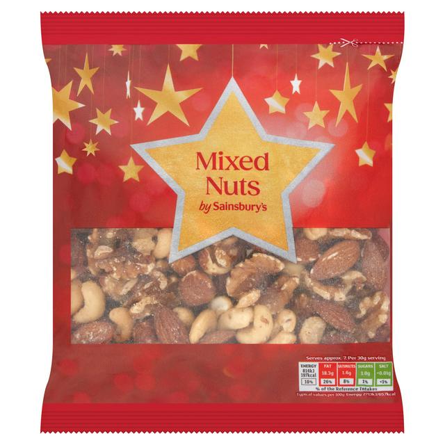 Sainsbury's Christmas Mixed Nuts 225g