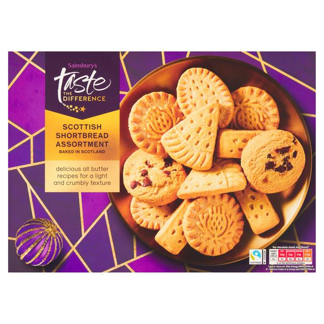 Sainsbury's Shortbread Assortment All Butter Recipe, Taste the Difference 400g