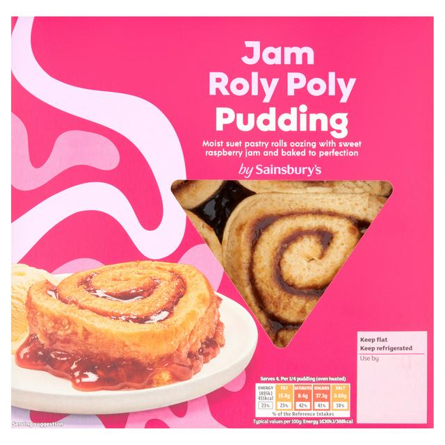 Sainsbury's Jam Roly Poly Dessert 465g
