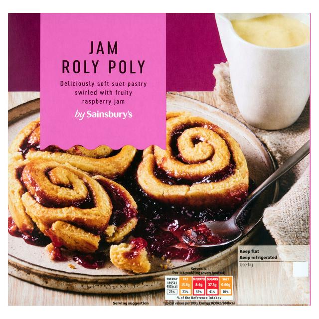 Sainsbury's Jam Roly Poly Dessert 465g