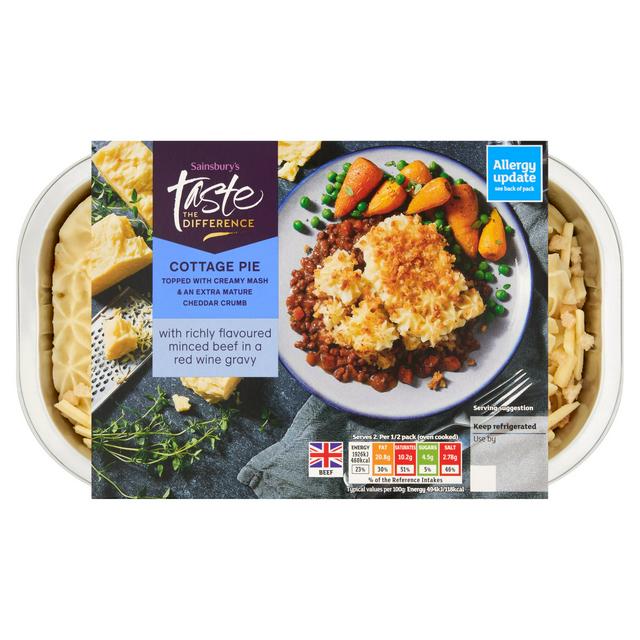 Sainsbury's Cottage Pie, Taste the Difference 800g (Serves 2)