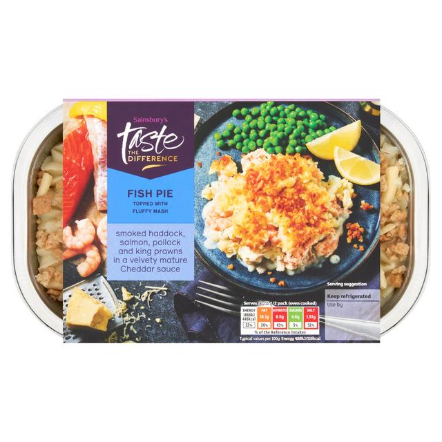 Sainsbury's Fish Pie, Taste the Difference 800g (Serves 2)