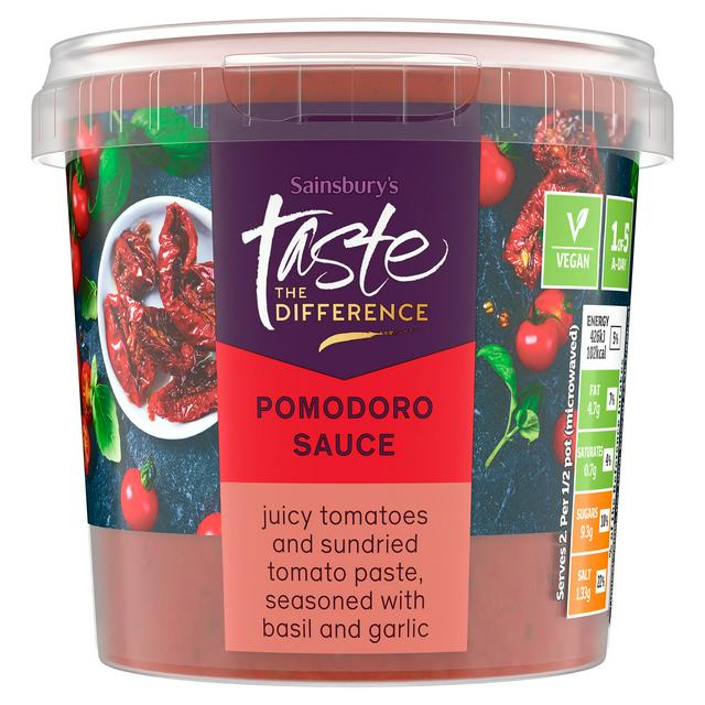 Sainsbury's Pomodoro Sauce, Taste the Difference 350g (Serves 2)