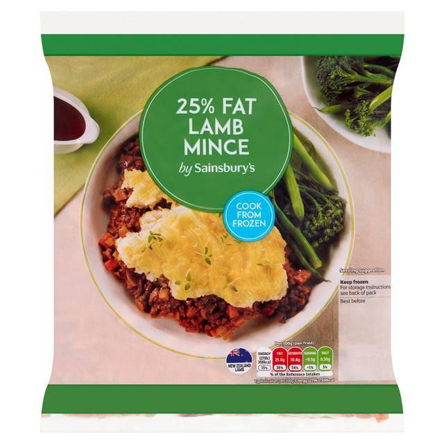 Sainsbury's New Zealand Lamb Mince 500g