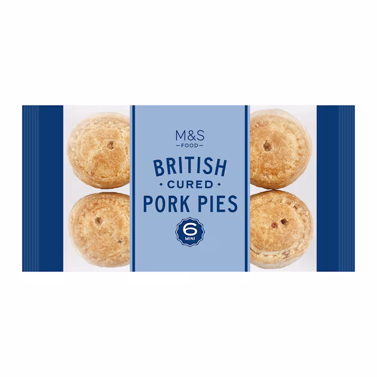 M&S British Cured Pork Pies