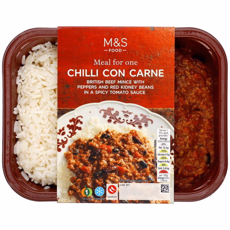M&S Chilli Con Carne