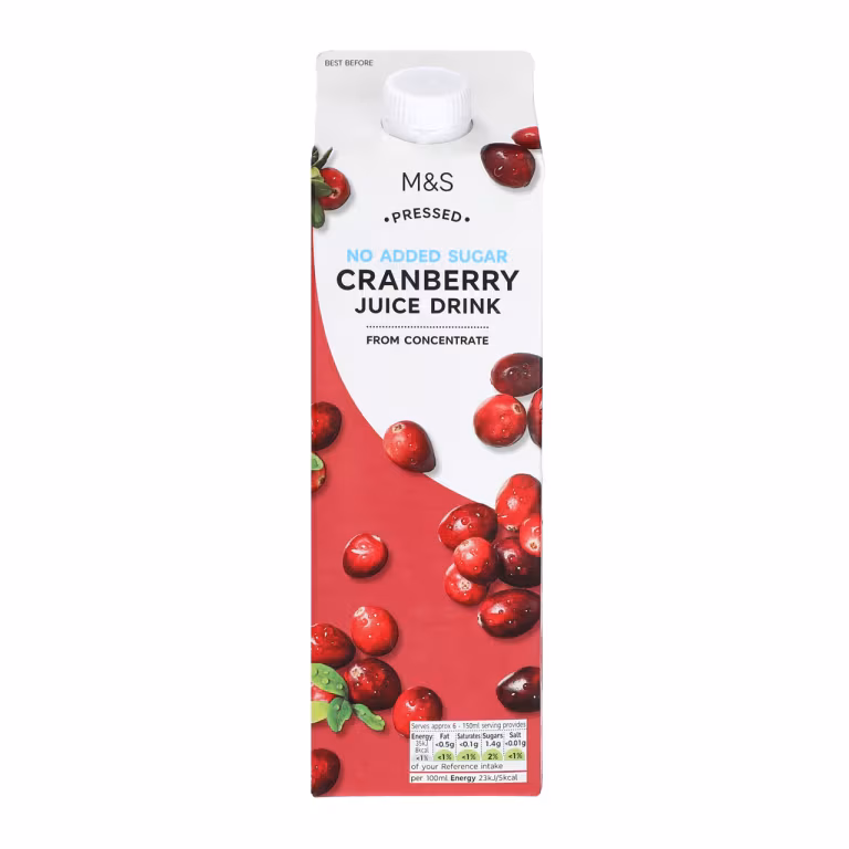 M&S Cranberry Juice Drink