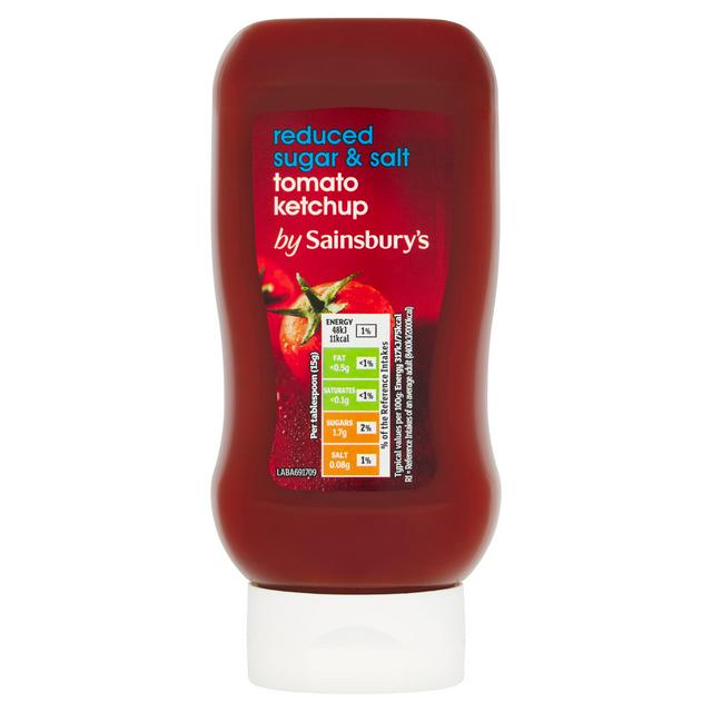 Sainsbury's Tomato Ketchup Sauce, Reduced Salt 445g