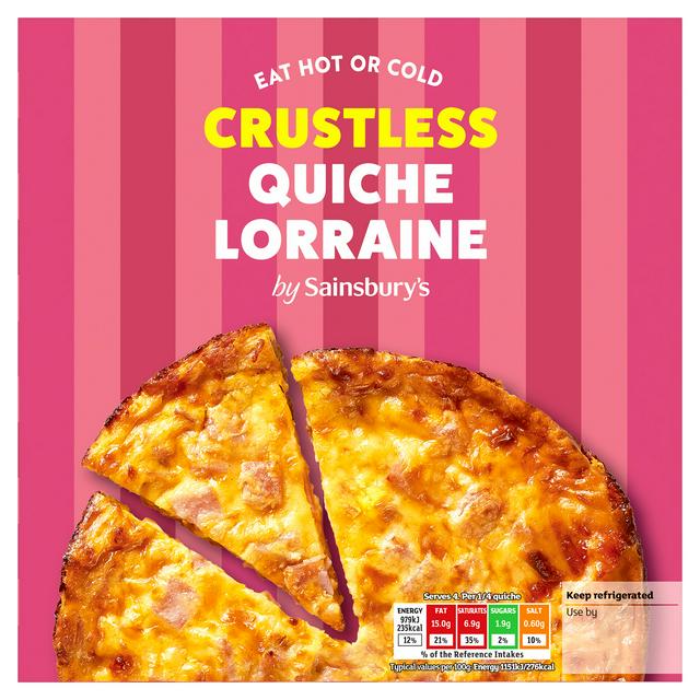 Sainsbury's Crustless Quiche Lorraine 340g