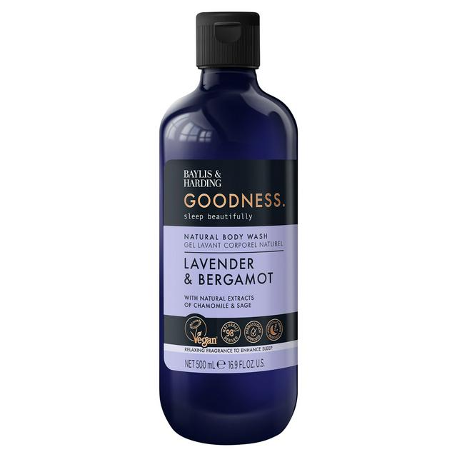 Baylis & Harding Goodness Natural Body Wash Lavender & Bergamot 500ml