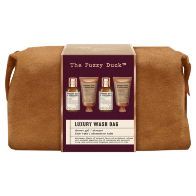 The Fuzzy Duck Baylis & Harding  Bergamot, Hemp & Sandalwood Men's Luxury Wash Bag Gift Set