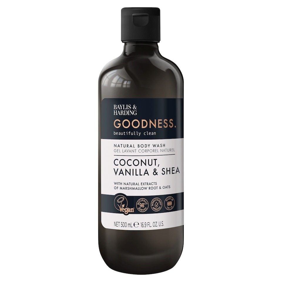Baylis & Harding Goodness Coconut, Vanilla & Shea Body Wash 500ml