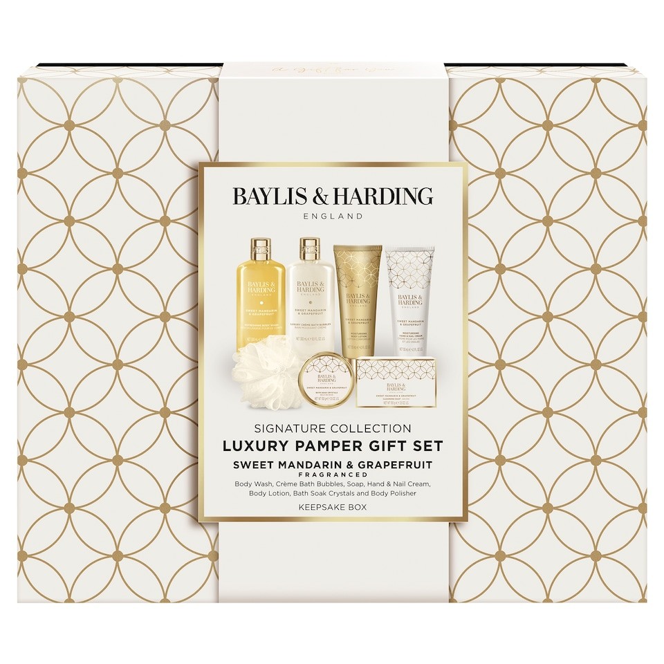 Baylis & Harding Sweet Mandarin & Grapefruit Luxury Pamper Gift Set