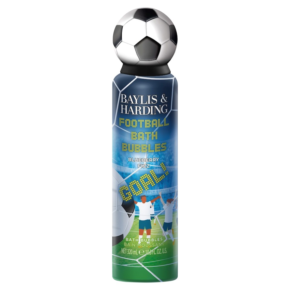 Baylis & Harding Football Bath Bubbles Blueberry Fizz 320ml