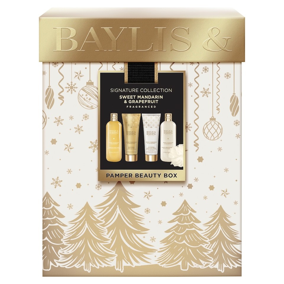 Baylis & Harding Sweet Mandarin & Grapefruit Pamper Beauty Box Gift Set