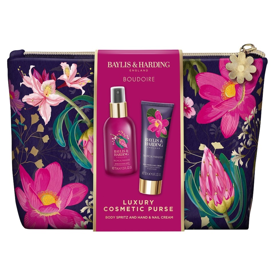 Baylis & Harding Boudoire Cosmetic Purse Gift Set