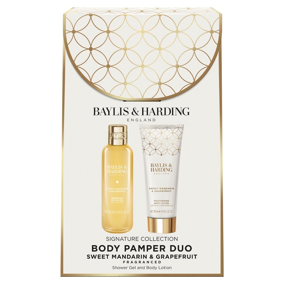 Baylis & Harding Sweet Mandarin & Grapefruit Body Pamper Duo Gift Set