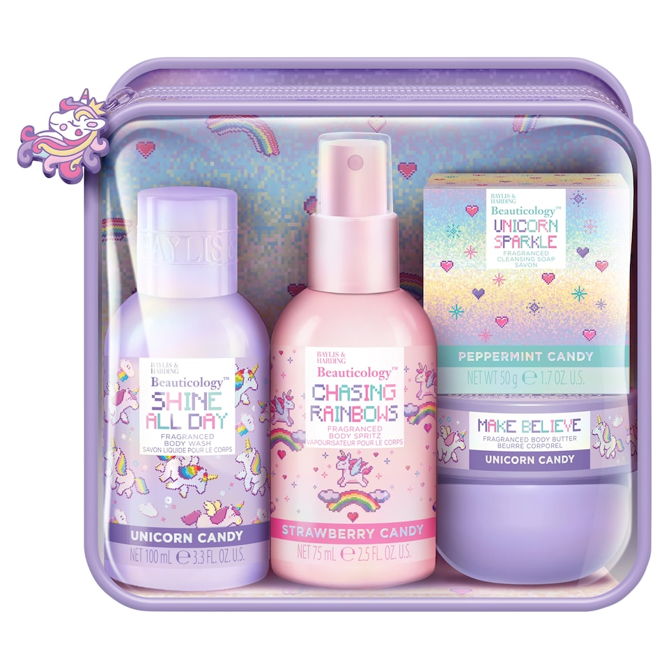 Baylis & Harding Beauticology Travel Beauty Bag Gift Set