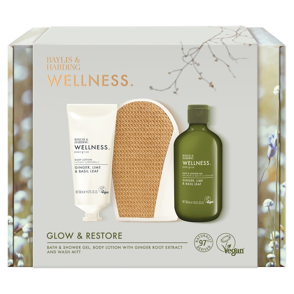 Baylis & Harding Wellness Glow & Restore Gift Set