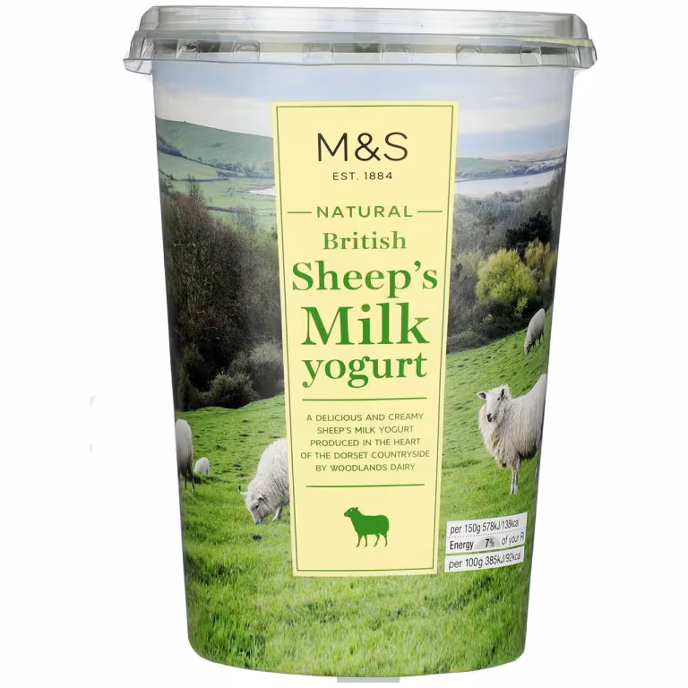 M&S Natural British Sheep's Milk Yogurt