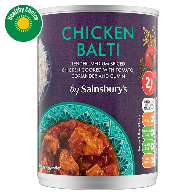 Sainsbury's Chicken Balti 392g