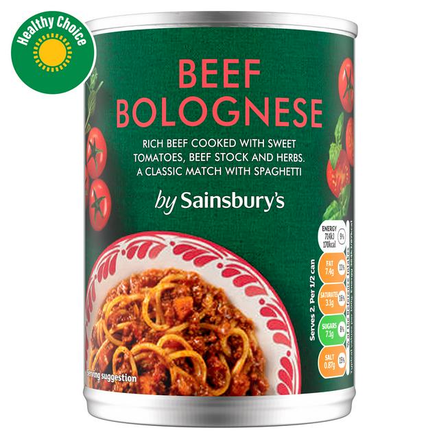 Sainsbury's Beef Bolognese 392g