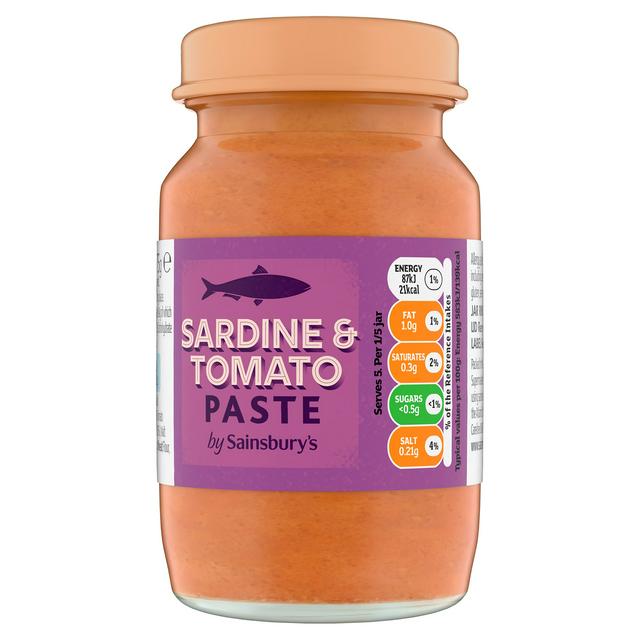 Sainsbury's Sardine & Tomato Paste 75g