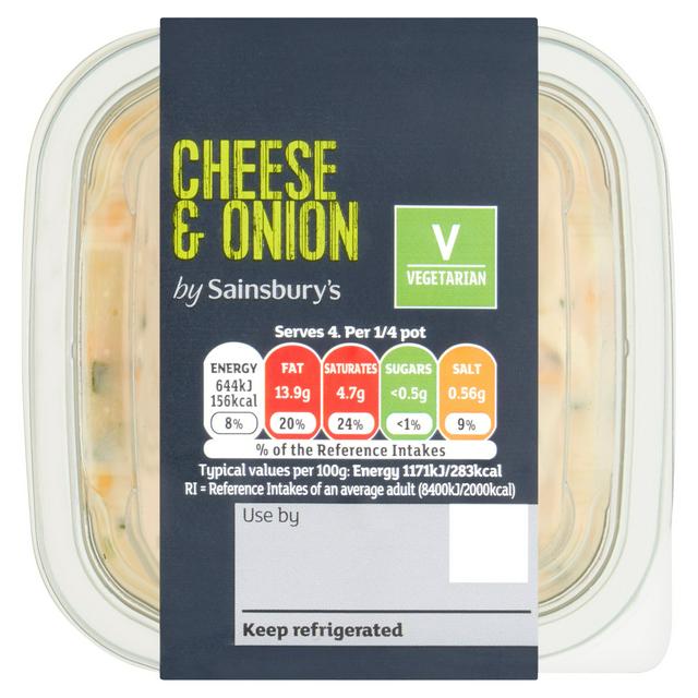 Sainsbury's Cheese & Onion Deli Filler 220g