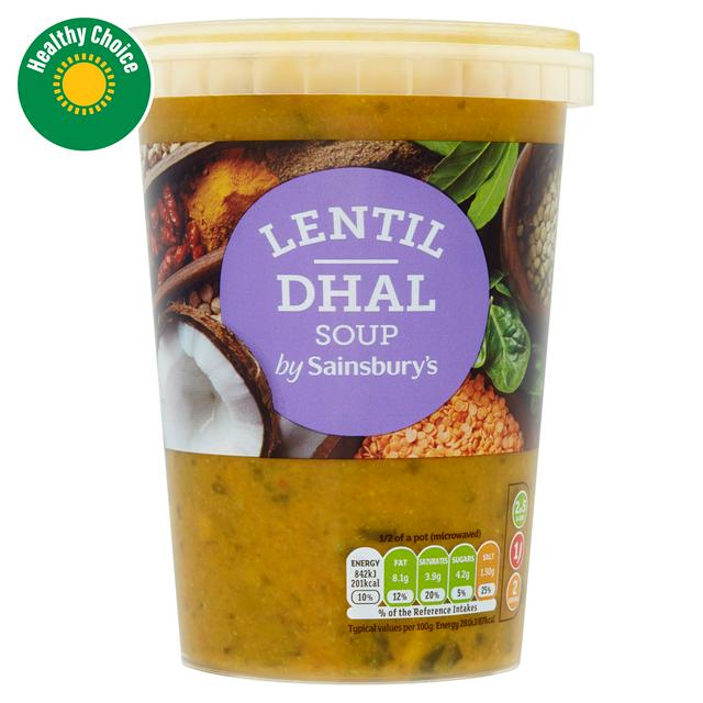 Sainsbury's Lentil Dhal Soup 600g