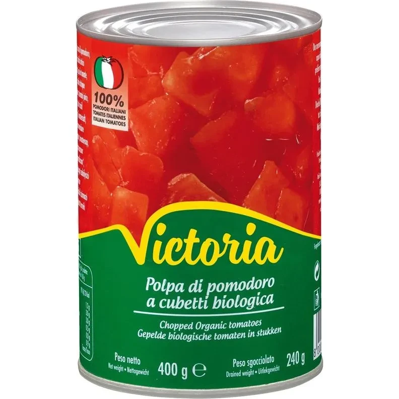 Tomater Hakkede Italiensk Økol. 400g
