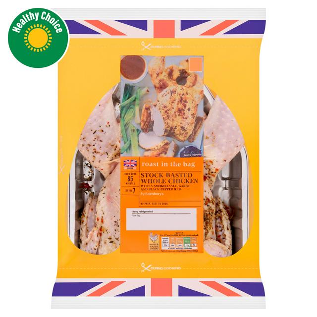 Sainsbury's 1.9kg Stock Basted Whole Chicken